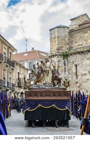 Holy Thursday Procession In Zamora, Spain