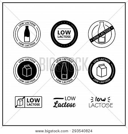 Low Lactose Icons