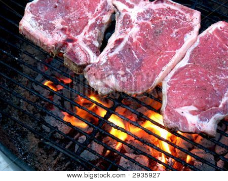 Grillezés T-Bone steak