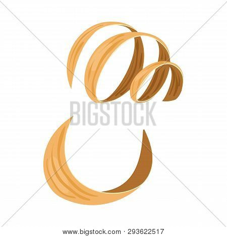 Vector Illustration Of Timber And Sawdust Logo. Collection Of Timber And Cut Stock Symbol For Web.