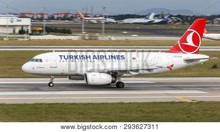 Airplane Takeoff From Airport