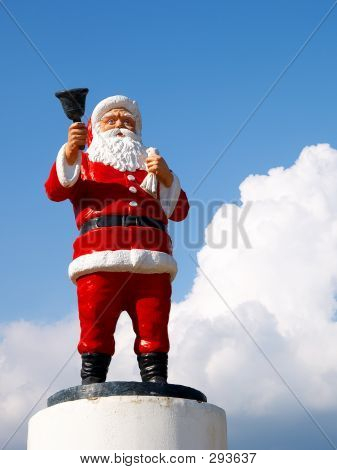 Santaclaus With The Bell