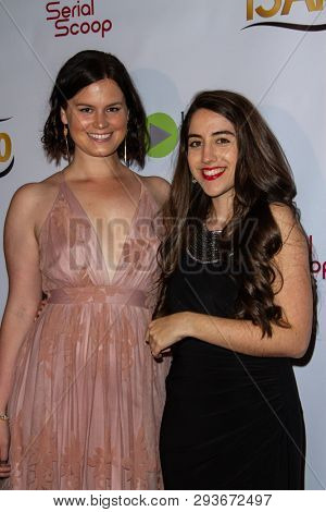 Jenny Austin and Chelsea Lloyd arrives at the 10th Annual Indie Series Awards at The Colony Theatre in Burbank, CA on April 3, 2019.