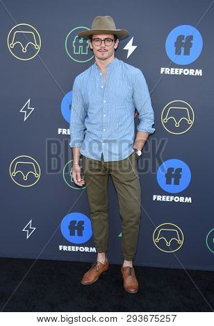 LOS ANGELES - MAR 27:  Tommy Martinez arrives for the 2nd Annual Freeform Summit on March 27, 2019 in Hollywood, CA                