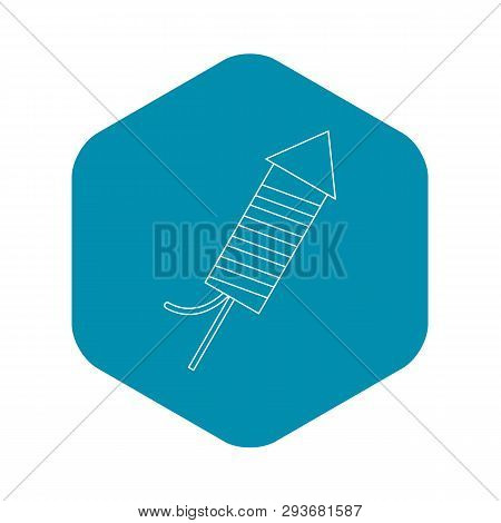 Petard Icon. Outline Illustration Of Petard Vector Icon For Web