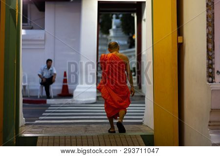 Bangkok, Thailand - April 6, 2018: The Grand Palace - Chakri Day - Decorated In Gold And Bright Colo
