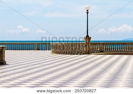 Terrazza Mascagni Is A Monumental Waterfront In Leghorn, Italy
