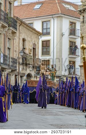 Holy Thursday Procession In Zamora, Spain