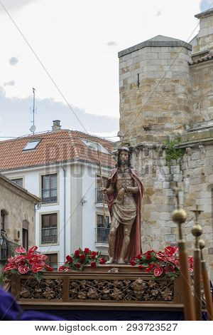 Holy Thursday Procession In Zamora, Spain