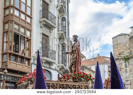 Holy Thursday Procession In Zamora, Spain