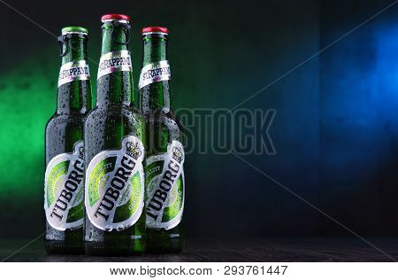 Bottles Of Tuborg Beer