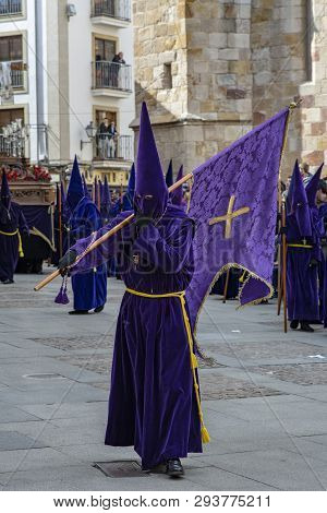 Holy Thursday Procession In Zamora, Spain