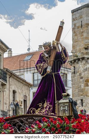 Holy Thursday Procession In Zamora, Spain