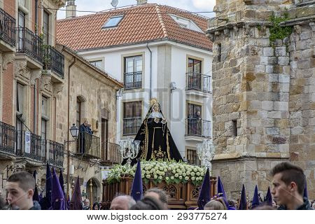 Holy Thursday Procession In Zamora, Spain