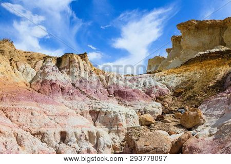 Calhan Paint Mines Are A Geological Formation Near Calhan, Colorado