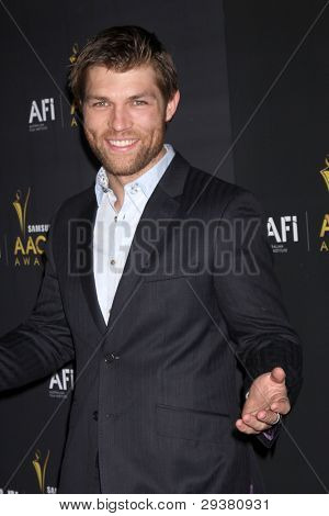 LOS ANGELES - JAN 27: Liam McIntyre ankommer til den australske ACADEMY INTERNATIONAL AWARDS på Soho 