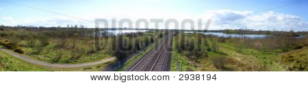 ทิวทัศน์ทะเลสาบ Craigavon