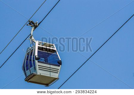 Alanya Telpher Cable Car Close Up View