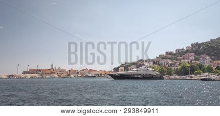 Boat Trip Along The Coast Of Budva In Montenegro