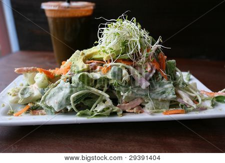 Veganské salát