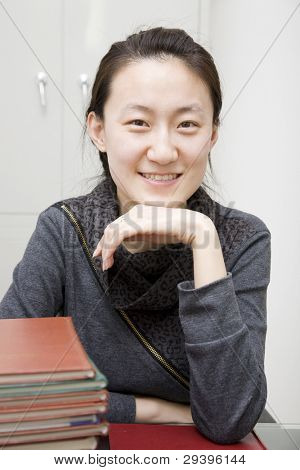 亚洲大学学生的肖像