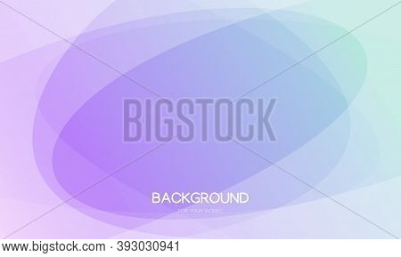 Purple Abstract Background With Geometric Shapes Composition.