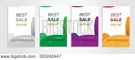 Best Sale Abstract Liquid Background 50% Off With 4 Simple And Colorful Designs