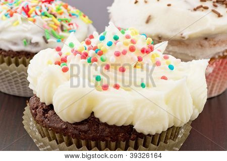 cupcakes med buttercream