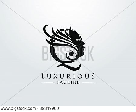 Letter Q Beauty Face Vector Photo Free Trial Bigstock