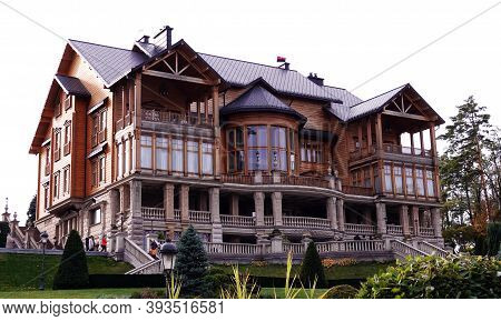 Kiev, Ukraine October 12, 2019: The Estate Of The Exiled President Of Ukraine Yanukovych In Mizhhiry