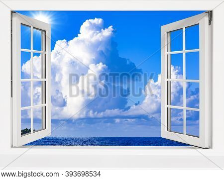 Open Window Cloud Sun