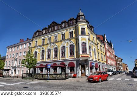 Karlskrona, Sweden  13,05,2016 City Center. Karlskrona Is The Capital City Of Province Blekinge, Bui