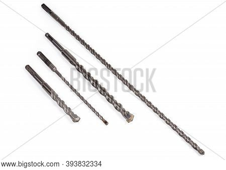 Drill Bits Different Length And Diameter For Masonry And Concrete With Special Shanks And Carbide Bi
