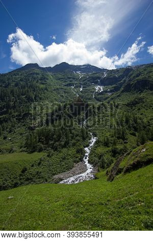 River At The Alpine Pass Susten (sustenpass)