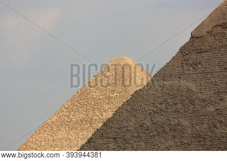 Picture Of The Pyramid Of King Khufu And The Pyramid Of King Khafre - The Great Historical Pyramids 