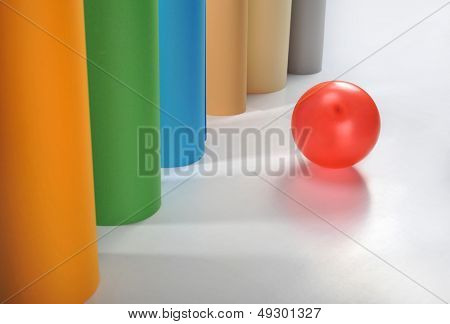 Jede Art von Farbe-Hintergrundpapier