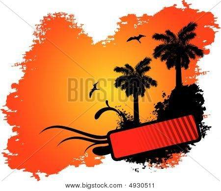 Beach banneri