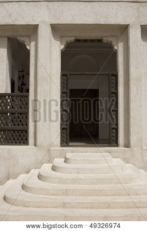 Dubai Zjednoczone Emiraty Arabskie architektoniczne szczegóły Sheikh Saeed al Maktum House