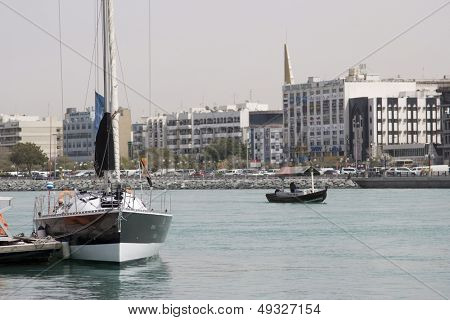 Dubai UAE waterfront wzdłuż Dubai Creek Sheikh Saeed al Maktoum House