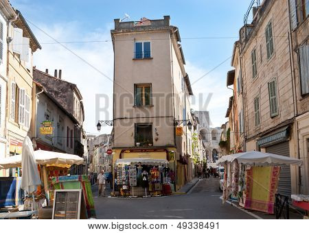 Tourist Shops Of Arles