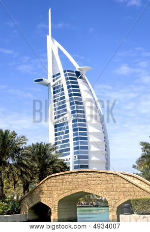 Burj al Arab Brücke Ansicht