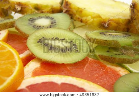 Gran variedad de fruta fresca