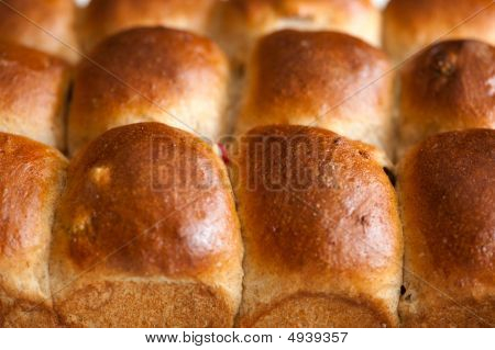 Righe di focacce