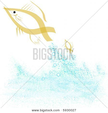 Goldfish bondissant