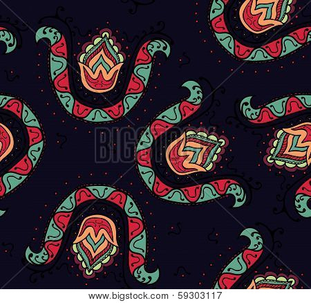 floral background dark