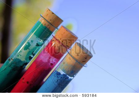 หลอดเม็ดสี