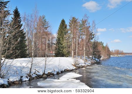 Early Spring In Imatra, Finland