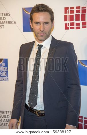 NEW YORK-FEB 1: Model Alessandro Nivola attends the 66th Annual Writers Guild Awards Ceremony at the Edison Ballroom on February 1, 2014 in New York City.