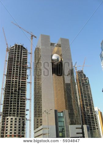 ฟ้ากับ skyscrappers