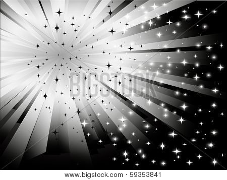 abstract black white background